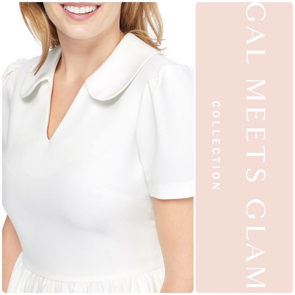 Gal Meets Glam Alison Box Weave Crepe Dress - Picture 6 of 8